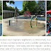 Two Sides to North Vancouver's Eldon Park small playground, one safe,
one needs a fence