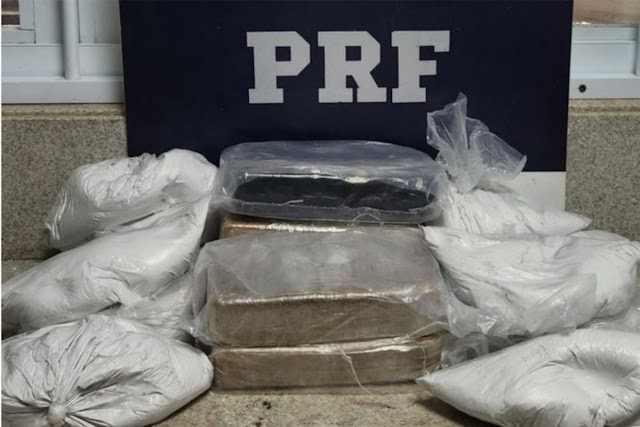 Polícia apreende 5 kg de cocaína em ônibus interestadual