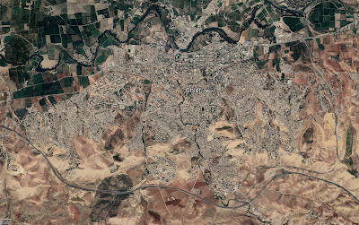 La ville de Chlef (Orléansville) en Algérie