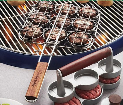 Sliders Mini Burger Grill Set - $16
