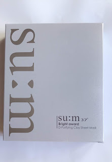 Su:m37 Bright Aware D Purifying Clay Sheet Mask Haul from Tangs