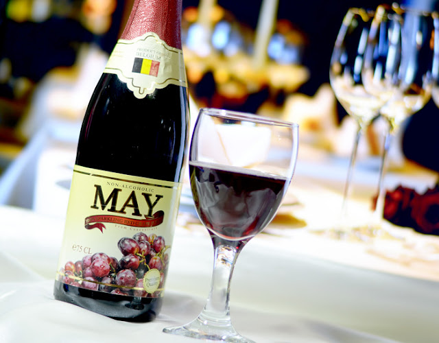 CELEBRATE VALENTINE'S WITH MAY SPARKLING RED JUICE