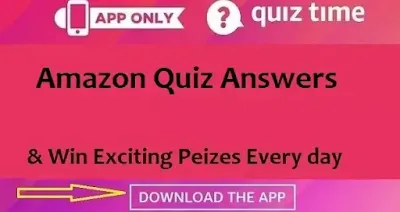 Amazon Quiz Answers 20 April 2020