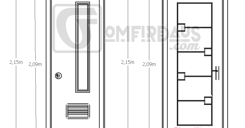  Ukuran  Ideal Pintu  Kamar  Tidur  Yang Banyak Di Cari 