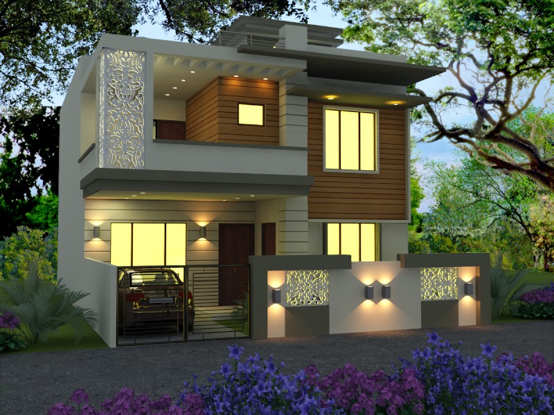 Newest Small House Designs In India, House Plan Model