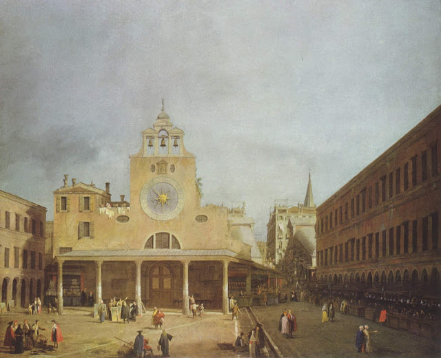 Каналетто  (Canaletto)   San Giacomo di Rialto