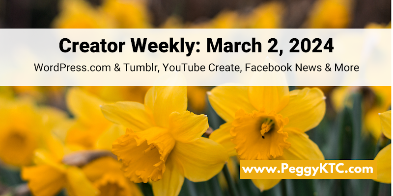 Creator Weekly March 2, 2024