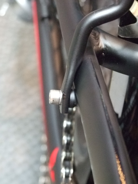 Avelo Bicycle Shop Tern Dahon ターン ダホン リアキャリア ステー板金 取付例