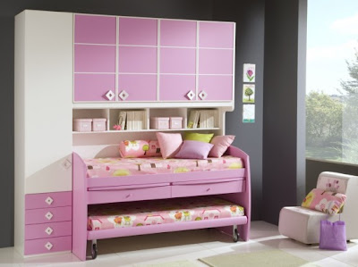 Pink Bedroom Ideas on Design Living Room Design  Cool Pink Girls Bedrooms Design Ideas