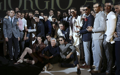 Giorgio Armani, Milan Fashion Week, 2014