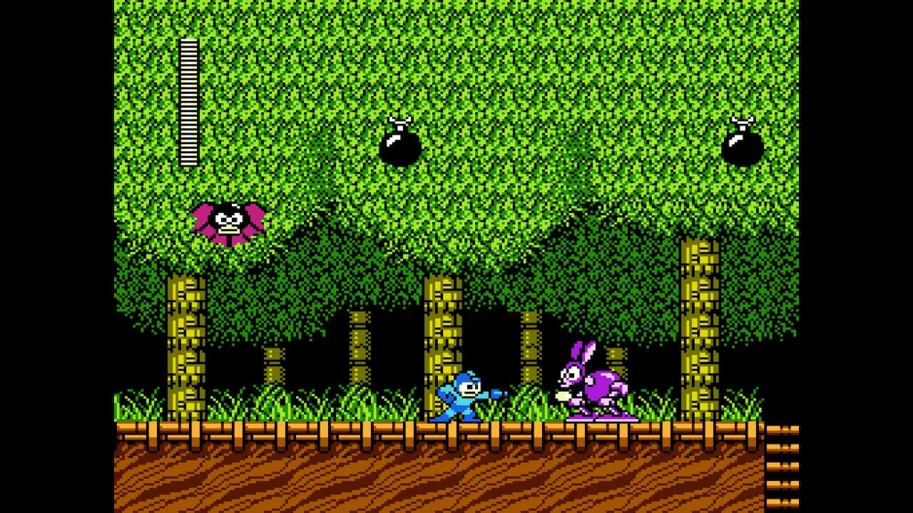 Mega Man 2 (Wood Man Stage)