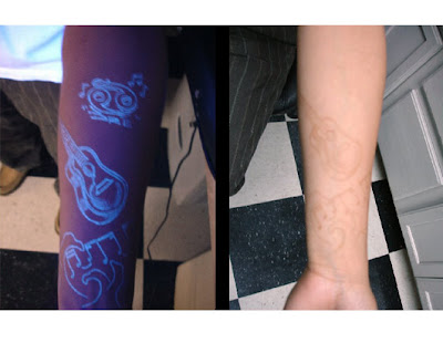 wizard blacklight UV tattoo ink (click here)