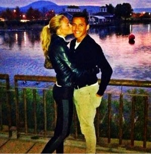 Arsenal's Alexis Sanchez and his girlfriend