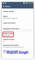 check your Device model Asus ZenFone Selfie (ZD551KL)