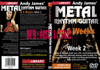 Lick Library - Metal Rhythm Guitar In 6 Weeks With Andy James Week 2