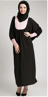 Desain Baju Dress Muslim Model Terbaru 2017