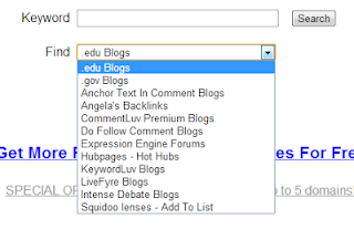 how to find .edu websites for backlinks