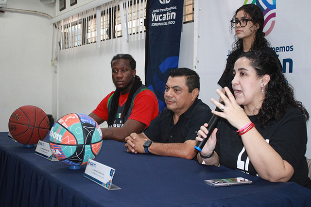 Presentan Campamento de Basquetbol en la Unidad del Sur