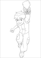 Ben 10 Coloring Pages