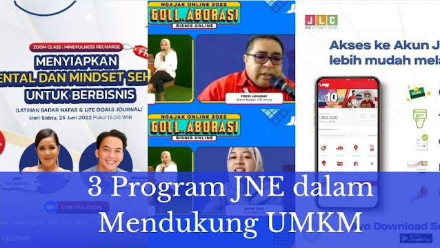 3 program JNE dalam mendukung UMKM