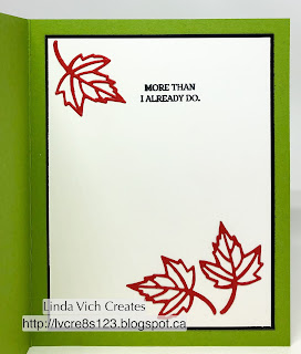 Linda Vich Creates: Part Two: Edge Stamping With Blended Seasons. Jennifer McGuire's Edge Stamping Technique is used with another card that uses the Blended Seasons Bundle in a dynamic way.