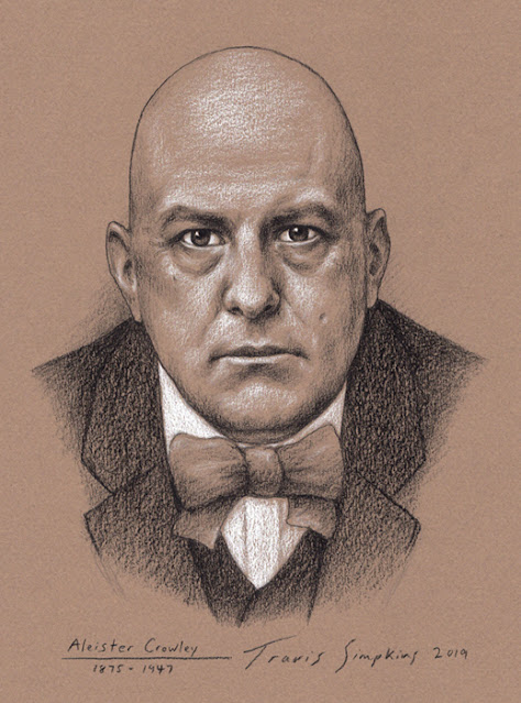 Aleister Crowley. Hermetic Order of the Golden Dawn. Ordo Templi Orientis. OTO. Magick. Thelema. by Travis Simpkins