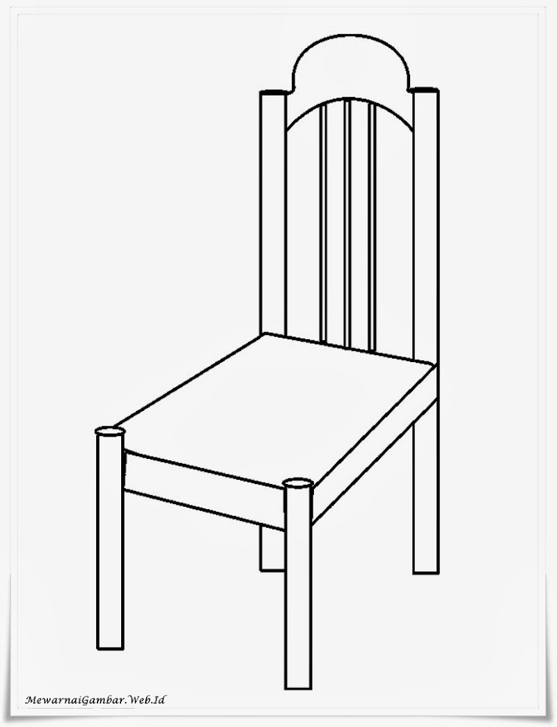 21+ Ide Top Mewarnai Gambar Kursi