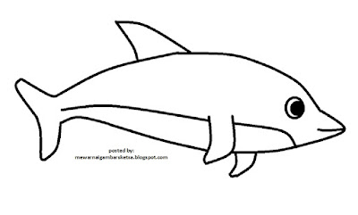  Mewarnai Gambar Mewarnai Gambar Ikan 9