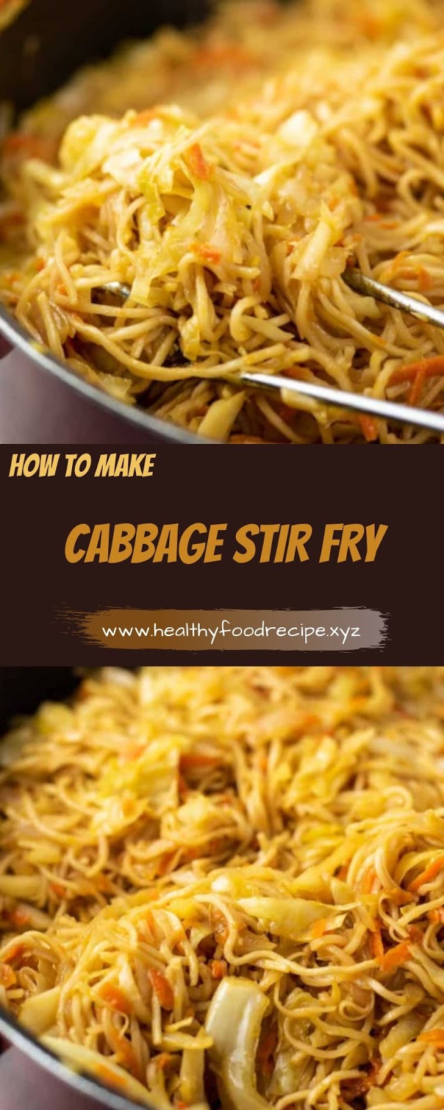 CABBAGE STIR FRY