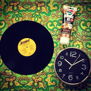 LP klok DIY Vinyl clock how to tutorial wat heb je nodig 