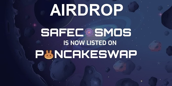 Airdrop SafeCosmos, earn 200 SafeCosmos ($180)