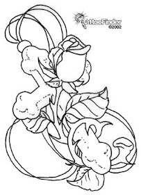 koi fish drawing. Mic tattoo flash line drawing