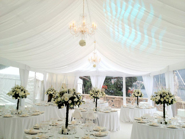 Indian wedding tent decorations