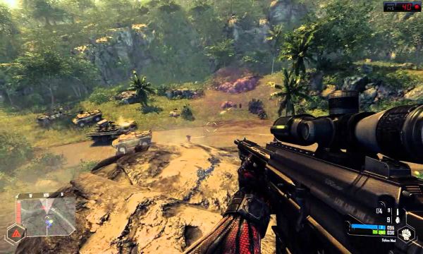 صوره من داخل لعبه Crysis Warhead