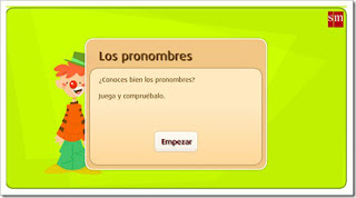 http://www.primaria.librosvivos.net/archivosCMS/3/3/16/usuarios/103294/9/6EP_Len_cas_ud4_228_LosPronombres/frame_prim.swf