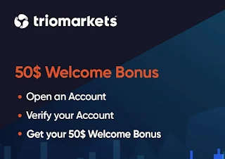 Bonus Forex Tanpa Deposit TrioMarkets $50