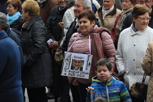 manifestación por unas pensiones dignas