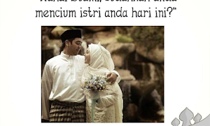 Wahai Suami, Sudahkah Anda Mencium Istri Anda Hari ini ? Ini Penjelasan Khasiatnya!