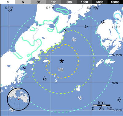 SISMO 6.8 GRADOS SACUDE ALASKA 29 de Mayo 2015