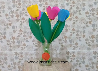 Cara Membuat Bunga  Tulip  Cantik dari  Kertas  Origami 