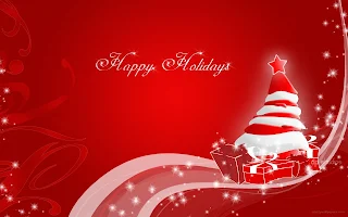happy holiday santa claus christmas wallpaper