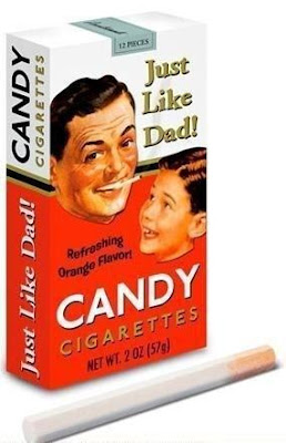 Candy Cigarettes -- Just like Dad