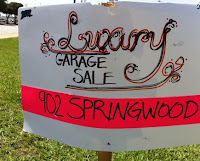 how to organize a garage sale