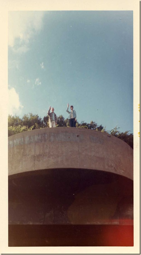 On top of Battery Steele 