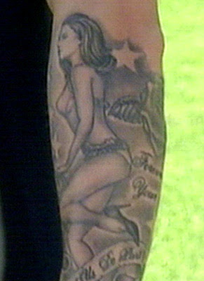 pictures of david beckham tattoos