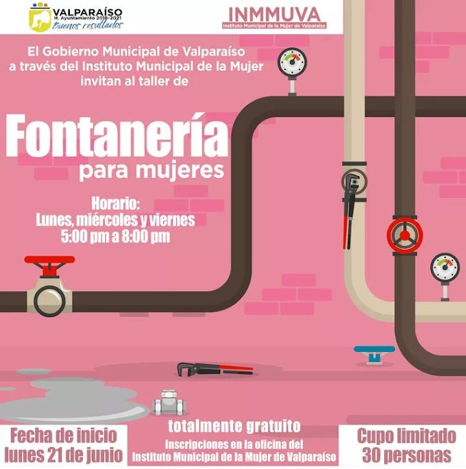 Invitan al curso de fontanería para mujeres