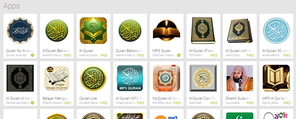 Aplikasi Al-Quran Terbaik (Android)