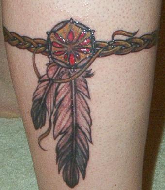 hawaiian tribal tattoo. A tribal tattoo at man#39;s upper