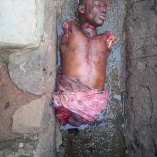 Shocking: Man Butchered In Ekiti (Graphic Photo)  |PoliFocus 