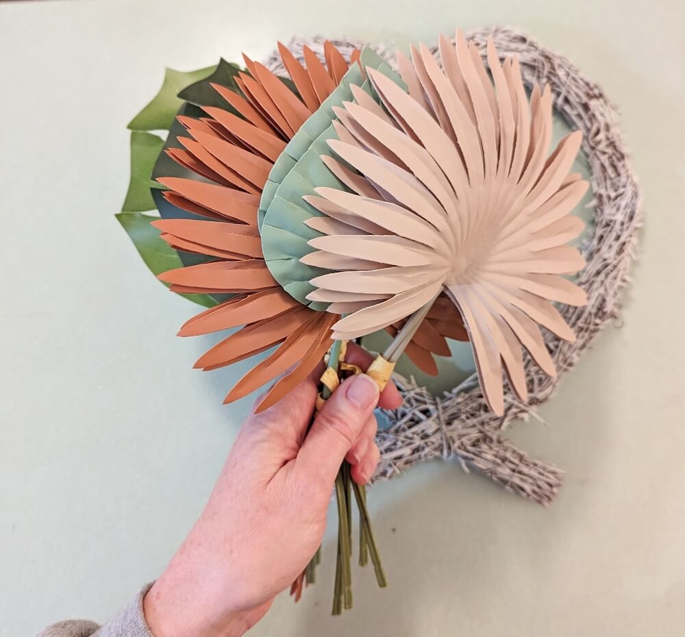 DIY Anthropologie Heart Wreath Dupe